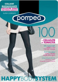 Чорапогащи с антицелулитно действие Pompea 100 DEN