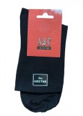 Мъжки памучни чорапи без ластик ABC