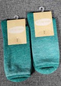 Фина вълна дамски къси чорапи LaDiva Soft and Warm 24-4 мента