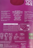 Плътен микрофибърен чорапогащник SISI Microfibra 40 den, малина