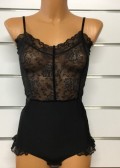 Дамско боди микрофибър и дантела MISS MARIS 848