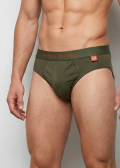 Мъжки слип с външен ластик Sergio Tacchini 7010 ass.3 Army Green