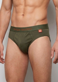 Мъжки слип с външен ластик Sergio Tacchini 7010 ass.3 Army Green