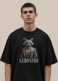 Мъжка тениска GERONIMO 2026, черно
