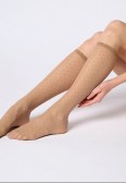 Дамски 3/ 4 чорапи OROBLU Plumetis 30, Nude