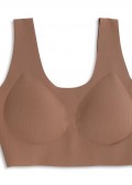 Дамско бюстие COTONELLA ADC19 INVISIBLE BRALETTE, Bronzo Rose