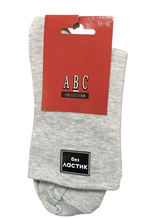 Мъжки памучни чорапи без ластик ABC