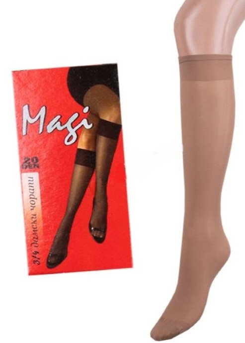 Дамски 3/4 чорапи Маги 20 den