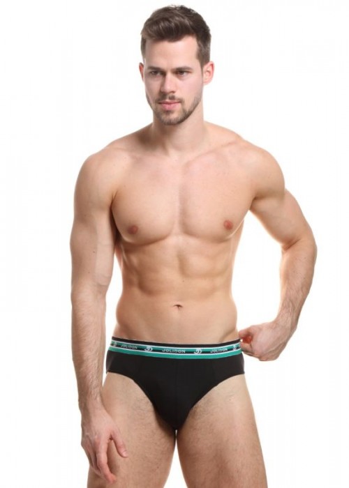 Мъжки слип с външен ластик JOLIDON 278 black