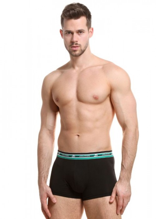 Мъжки боксер с външен ластик JOLIDON 277 black
