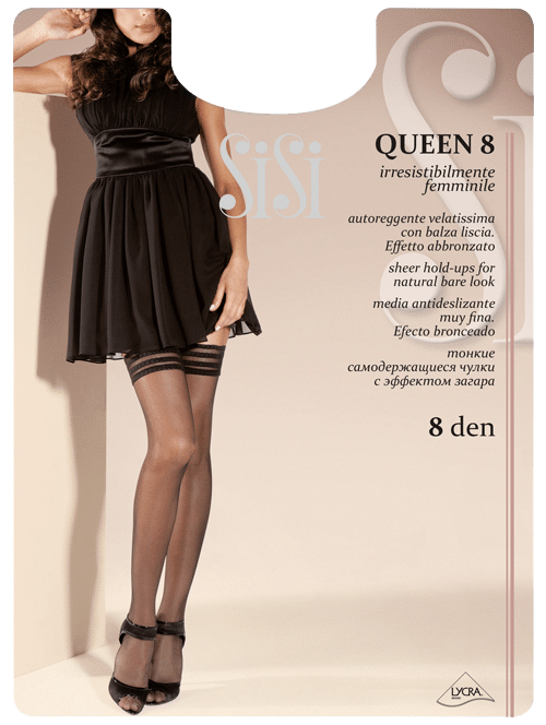 Силиконови чорапи SISI Queen 8 den