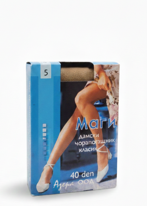 Дамски обикновени чорапогащи Маги 40 ден, 3,4,5 големина