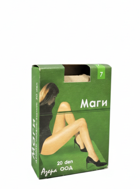 Дамски обикновени чорапогащи Маги 20 ден, 7 големина