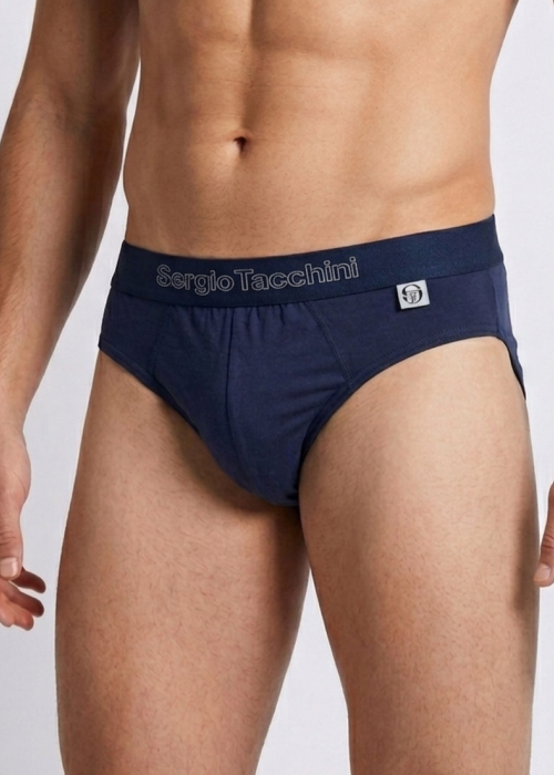 Мъжки слип с външен ластик Sergio Tacchini 7010 ass.3 Navy