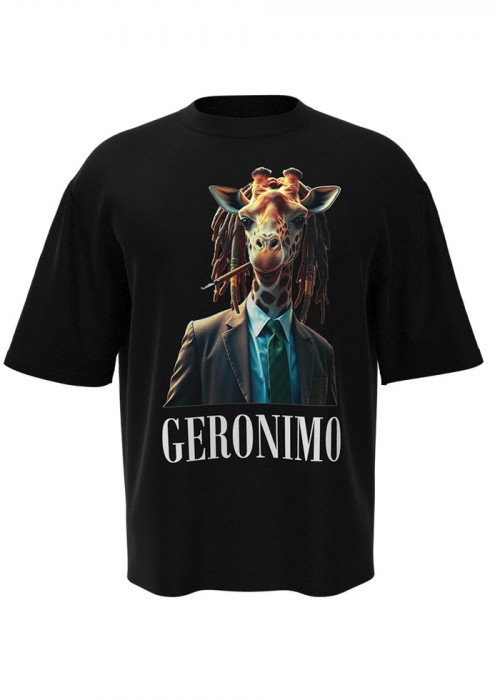 Мъжка тениска GERONIMO 2027, черно