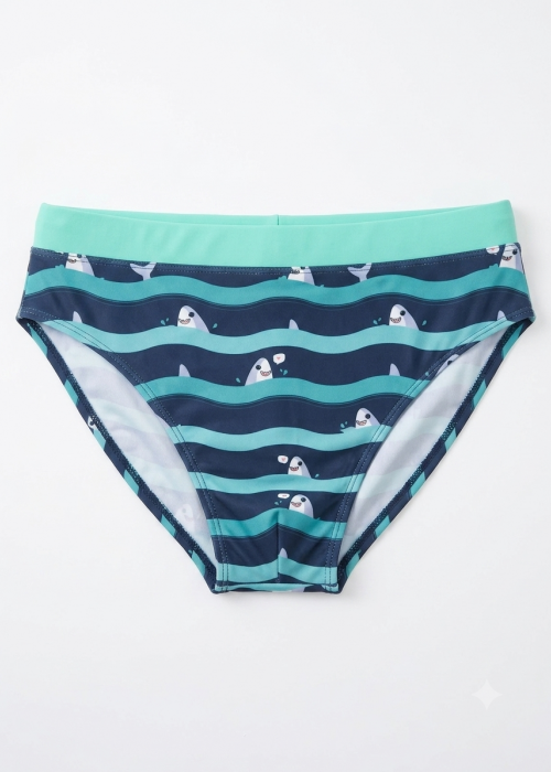 Детски бански слип MIMO Baby sharks