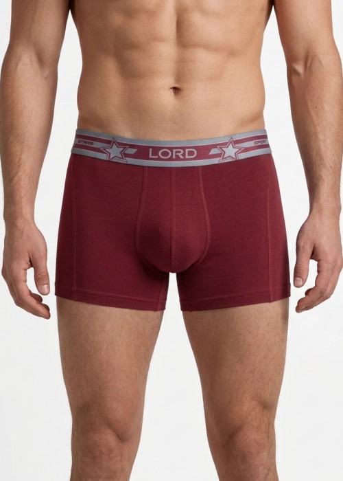 Боксер с външен ластик LORD 274 Sport Stars бордо